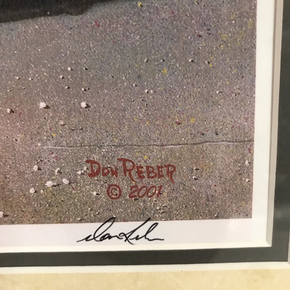 RARE Vintage Don Reber Signed, Limited, Giclee ,Matted , Sealed 11x14” # 5/400 - Picture 2 of 7